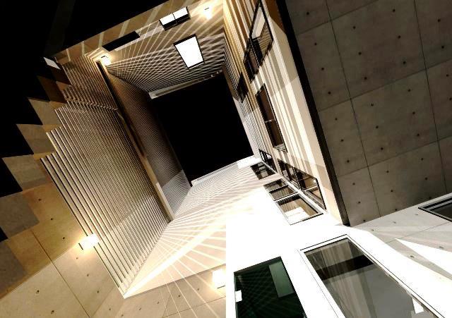 滋賀県大津市に地下駐車場のある二世帯注文住宅プラン！デザインファーストのご提案！