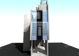 兵庫県東灘区の4層ＲＣ壁式工法で狭小住宅プラン！デザインファーストのご提案！